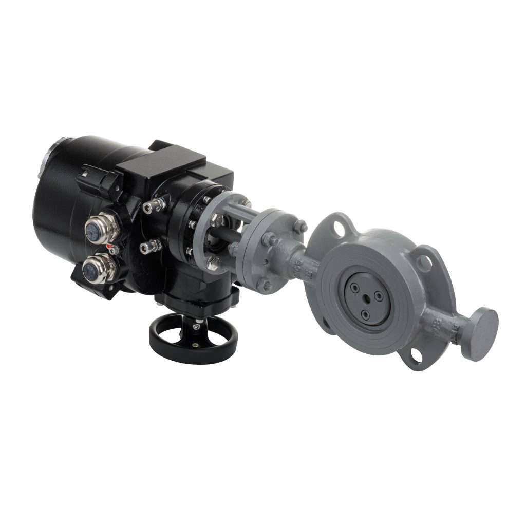 Stainless steel Marine electric butterfly valve